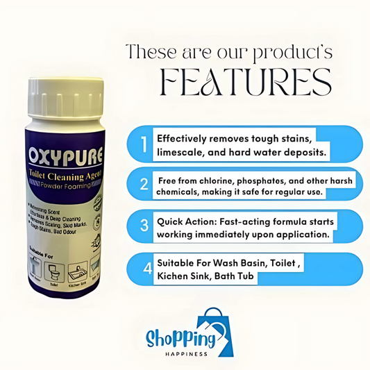 OxyPure Toilet Cleaning Agent 100 gm (Pack of 2)