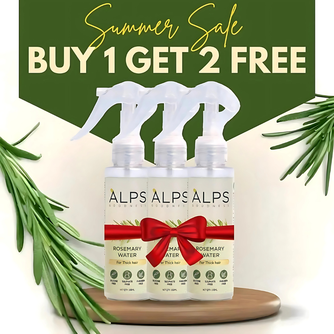 Rosemary Hair Regrowth Spray 100ml – Buy 1 Get 2 FREE!