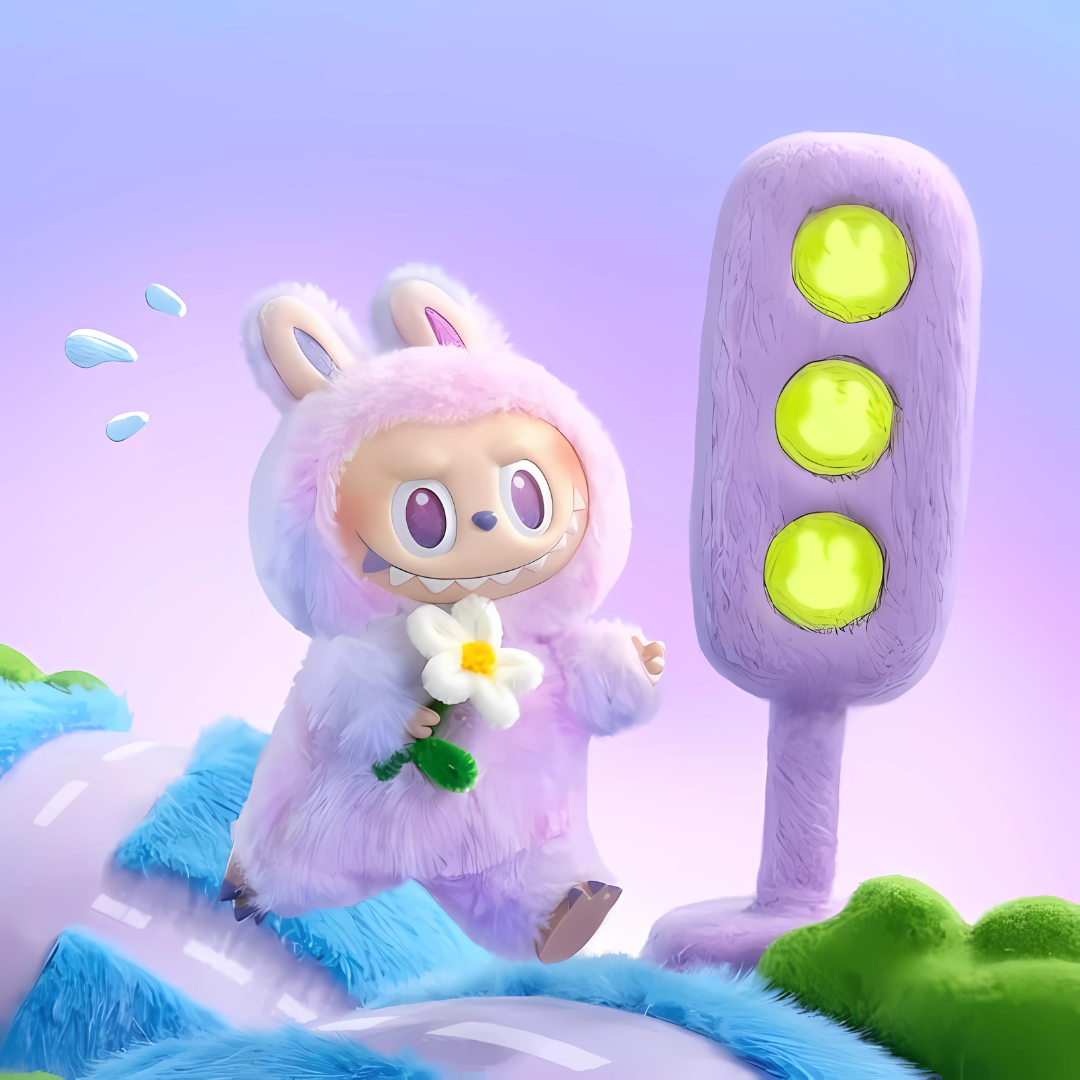 Labubu Tasty Macaron Vinyl Plush ( Multicolor )