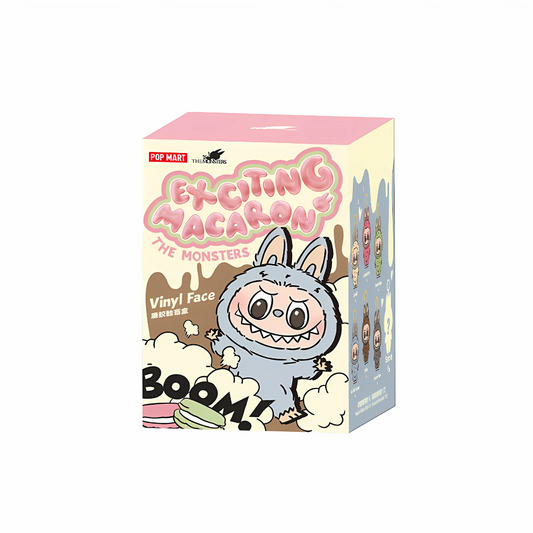 Labubu Tasty Macaron Vinyl Plush ( Multicolor )